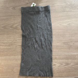 Frank & Oak merino wool skirt.